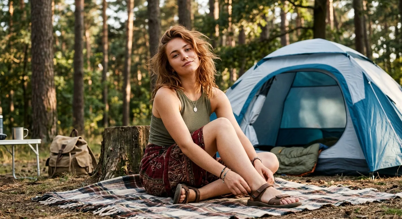 Passionnée de Nature, Rosa aime les hommes pris de passion pour ses belles fesses 2 ROSA CAMPING